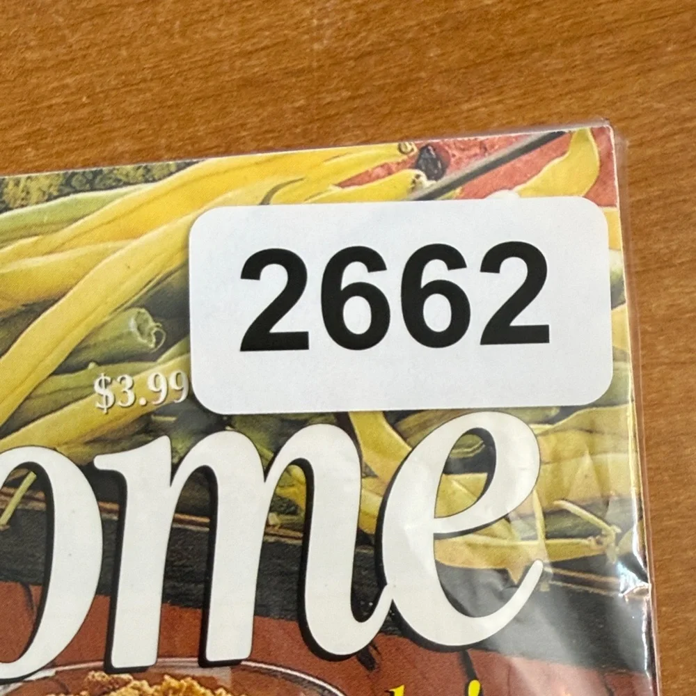 Taste of Home Cookbook with Red and‎ Yellow Accents